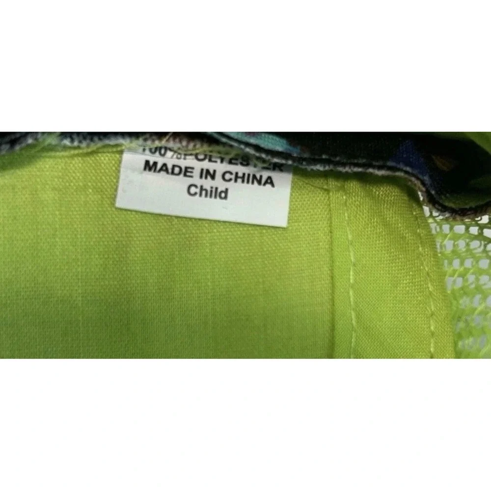 Toy Story Alien Remix Snapped Trucker Hat Child Snapback Lime Green Mesh Cap
